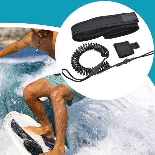 Snowboard leash, Bodyboard belt  Quickrelease belts for water sports 1