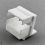 50 stuks RJ45 Jack-koppelingswandplaat wit 2