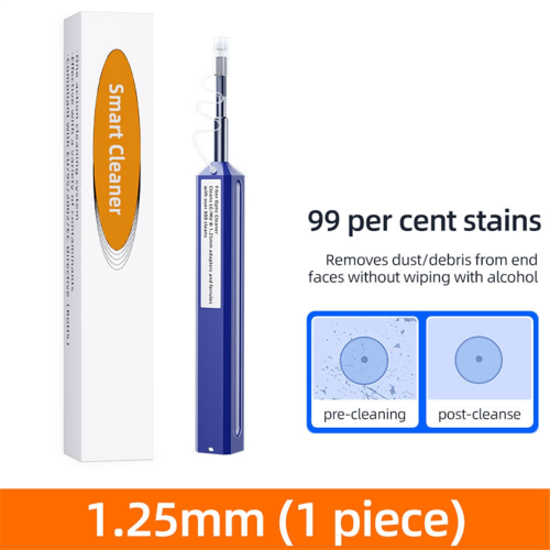Στυλό καθαρισμού οπτικών ινών 2,5 mm LC/ Καθαριστικό ινών καθαρισμού με ένα κλικ 1