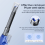 MPO Glasfaser-Reinigungsstift, MPO-Steckerreiniger, blau 5