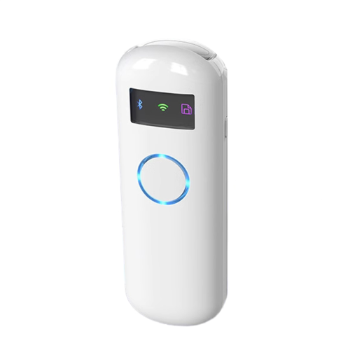 Leitor de código de barras portátil Pocket Scan Mini Scanner Bluetooth QR Code
