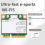 Κάρτα ασύρματου WiFi AC7260 2.4G/5G 1200M διπλής ζώνης AC7260 WIFI5 2