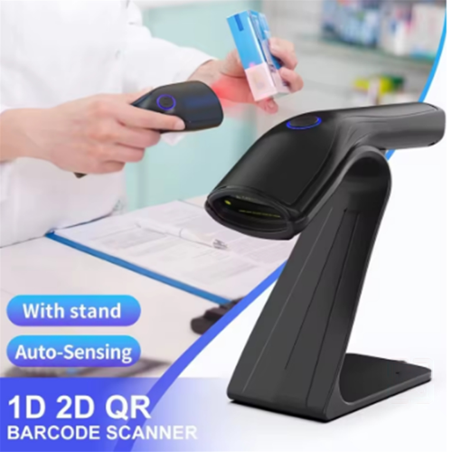 Handheld Bluetooth Barcode Reader Auto Scannen 2,4G QR Code Reader 2