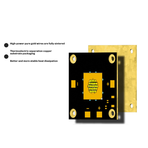 Λάμπα LED 200W με χάντρες 36-40V 8000-8500K, σταθερή απαγωγή θερμότητας 1
