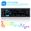 Bil MP3-afspiller 1 Din USB FM-radiotuner med LED-segmentdisplay 4