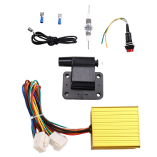 Kit lança-chamas de escapamento de alumínio para aeronaves, universal para carros