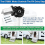 676061 RV steppermotor med 3 skruer til Kwikee steppermotor 7