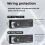 Bilradio 1 DIN stereoafspiller digital Bluetooth bil MP3-afspiller 5