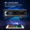 Bilradio 1 DIN stereoafspiller digital Bluetooth bil MP3-afspiller 7