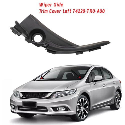 1 paar Front Seite Gugel Windschutzscheibe Wischer Motor Abdeckung Trim für 2