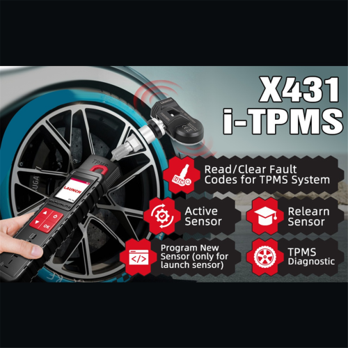 Εργαλεία διάγνωσης πίεσης ελαστικών LAUNCH X431 I-TPMS 2