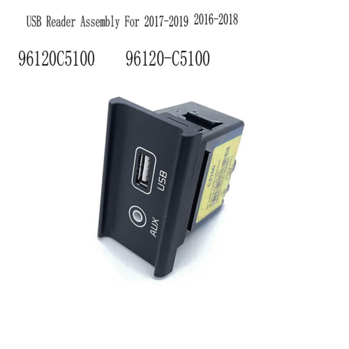 96120C5100 USB-grænseflade AUX USB-læserenhed USB-hub til 2