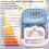 Digital hånddynamometer håndgrebsstyrketræner 180 kg 4
