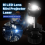 MotorcyklerLED Projektor Forlygtepærer Bi LED Linse Y3PRO-H4 7