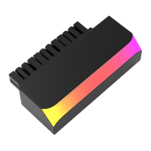 ATX 24-pins naar 90 ARGB-voedingsadapter zwart