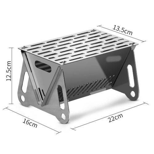 Barbecue Grill Poêle Chauffant Multifonction Camping Barbecue Grill Rack 2