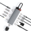 Type-C dockingstation BS12A (Gigabit Ethernet-port + dobbelt) 2