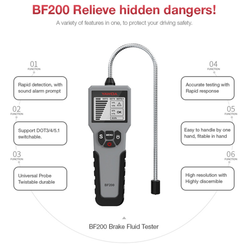 BF200 Bilbremseolietester Bilbremsevæskeværktøj 1