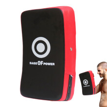 BoxPadene: Longlasting attack shield with shockabsorbing foam, target focus training aid, lightweight hand gear, kickboxing training tool Red