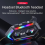 Motorcykel Bluetooth 5.3 Hjelm Headset Vandtæt Dual Phone 2