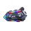 Motorcykel Bluetooth 5.3 Hjelm Headset Vandtæt Dual Phone 1