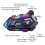 Motorcykel Bluetooth 5.3 Hjelm Headset Vandtæt Dual Phone 3
