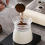 Kaffestamper til Moka-kande roterende pulverdosering til 300 ml sort 2