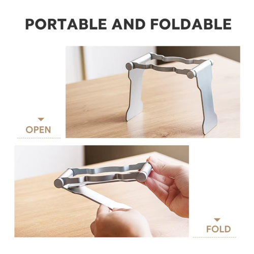Sammenklappelig kaffedråbeholder, støttestativ i aluminiumslegering 1