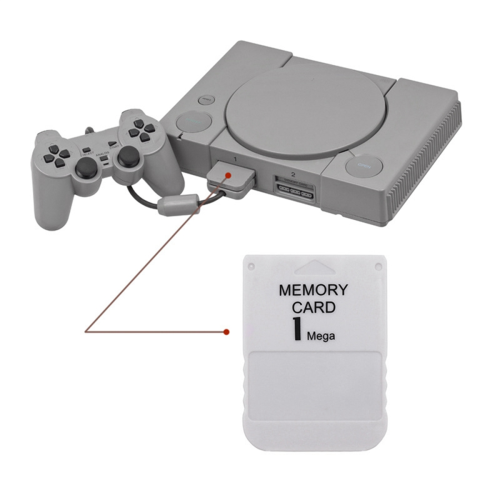 1 MB hukommelseskort til PS1-spilkonsol, gem data 2