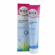 Veet Hair Removal Cream Sensitive Skin 8x25g 200g Smooth Silky Finish