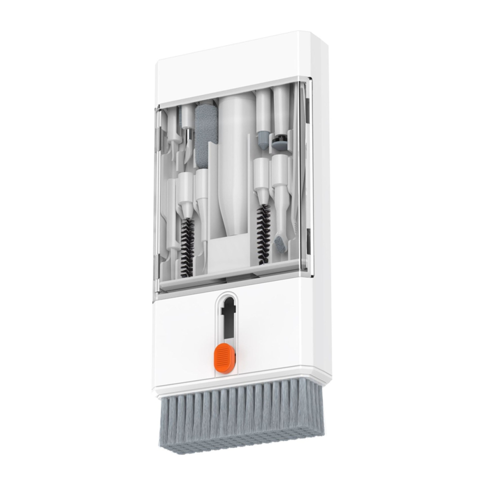 Kit De Limpieza Multifuncional K22 22 En 1 Para Teclado Y Auriculares, Color Blanco-image