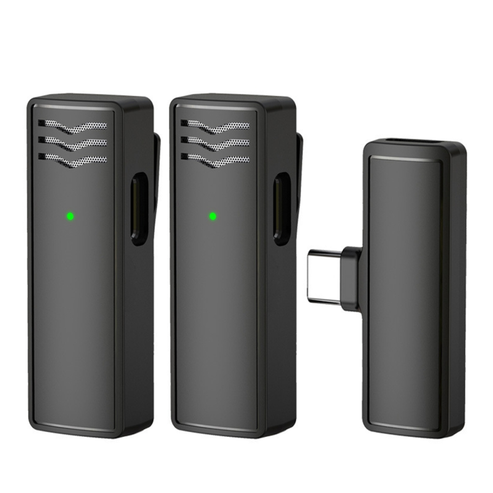 Microfono Lavalier Wireless Per Vlog Di Trasmissione In Diretta All'aperto