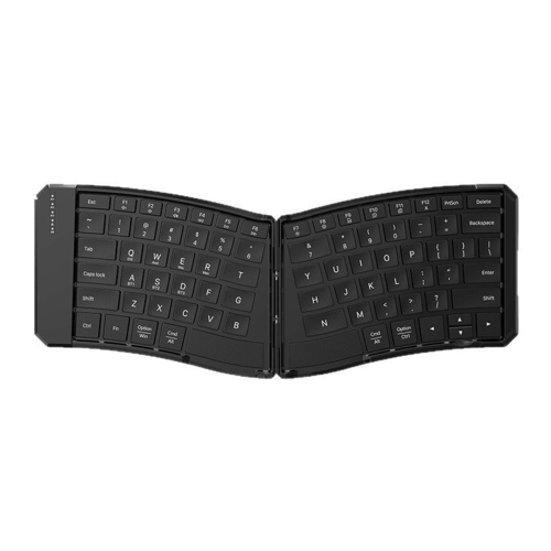 Ergonomisch V-vormig drievoudig opvouwbaar Bluetooth-toetsenbord