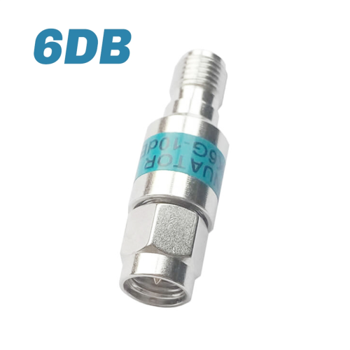 2W 6DB εξασθενητής SMA DC-6GHz SMA αρσενικό σε θηλυκό σύνδεσμο 6DB 1