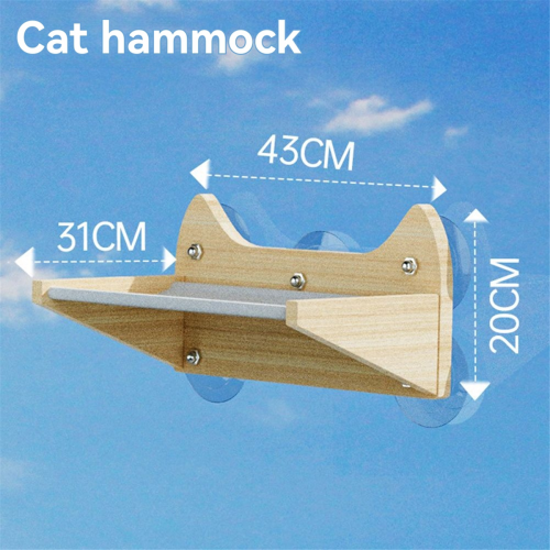 Zuignap Muurkat Klimrek Muurtype Hangmat 1