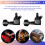 6 inline guitarstemmere med 2 ben, stemmenøgle og pegs 7