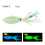 130g-150mm Glow Skirts Lures Skirts Trolling Lure C 2