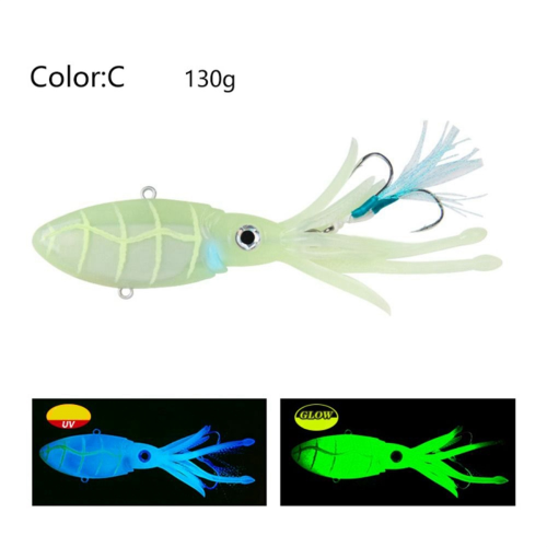 130g-150mm Glow Skirts Lures Skirts Trolling Lure C 1