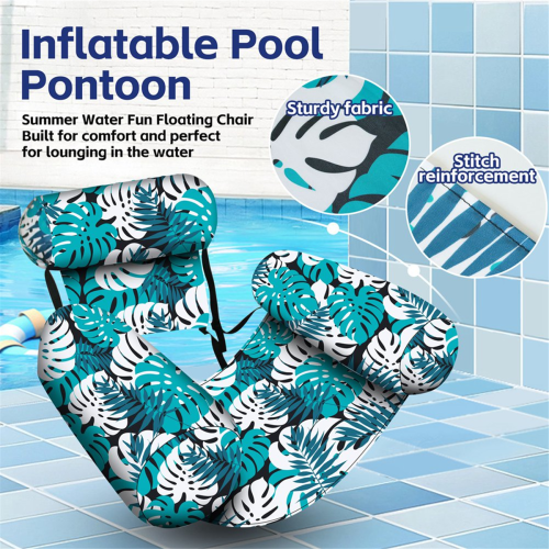 Poolmadras til voksne, oppustelig poollounge, A 2