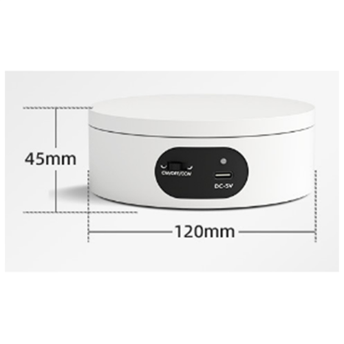 Roterende displaystativ Automatisk lydløs roterende pladespiller spinner 1