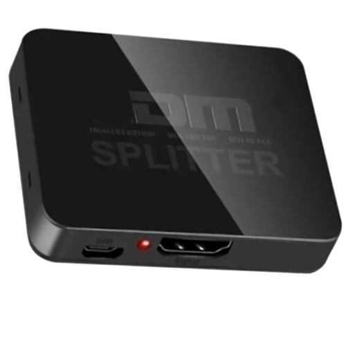 4K - Compatibele 1x2 Splitter Switch 1 in 2 Uit Videoversterker 2