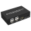 4K 60Hz KVM-switch 2x1 USB til pc-skærm 1