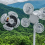 Lanterna da campeggio solare con ventilatore da soffitto 3