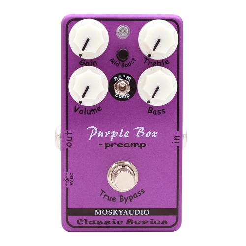Box-voorversterker overdrive
