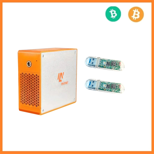 BTC Miner Solo Miner Crypto + 2USB Mining Machine Asic Miners UK Stik 2