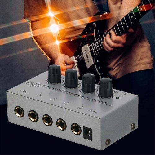 Ενισχυτής ακουστικών για μίκτη ήχου PC Guitar Eu Plug 1