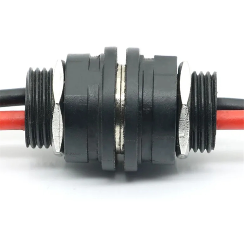 Conector magnético de 10 A, cable de carga de energía, terminal hembra, enchufe de línea 2