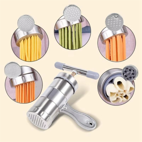 Macchina per pasta manuale in acciaio inox 2