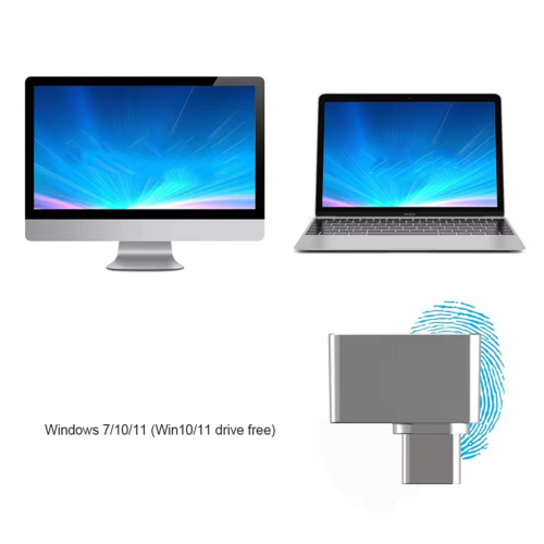 Σαρωτής δακτυλικών αποτυπωμάτων USB για το κλειδί ασφαλείας Hello FIDO U2F 2