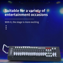 DMX512 konsolcontroller til scenebelysning, beam/wash-lys